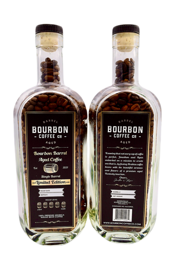 Bourbon Barrel Aged Coffee Signature Bottle