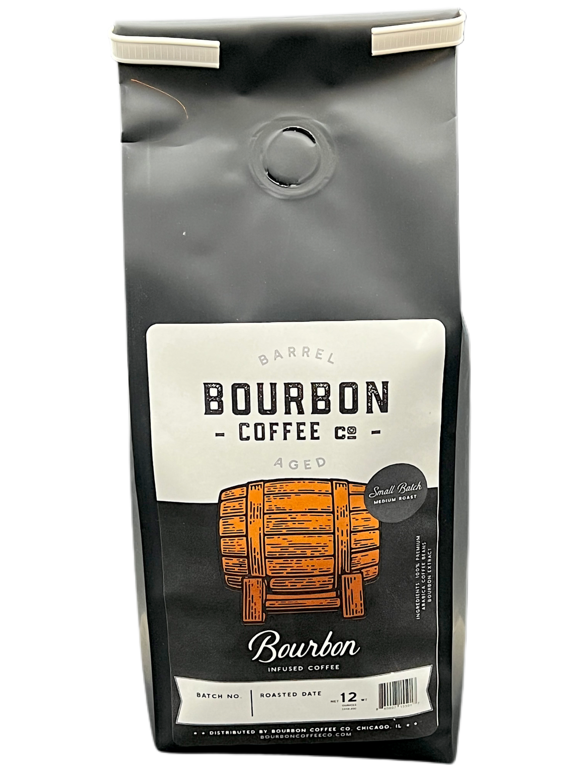 Bourbon Infused Flavored Coffee (Small Batch) Bourbon Coffee Co.