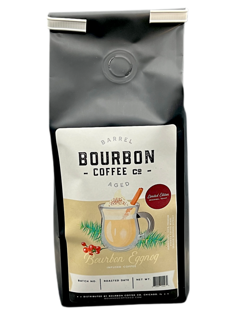 Bourbon Eggnog Infused Coffee
